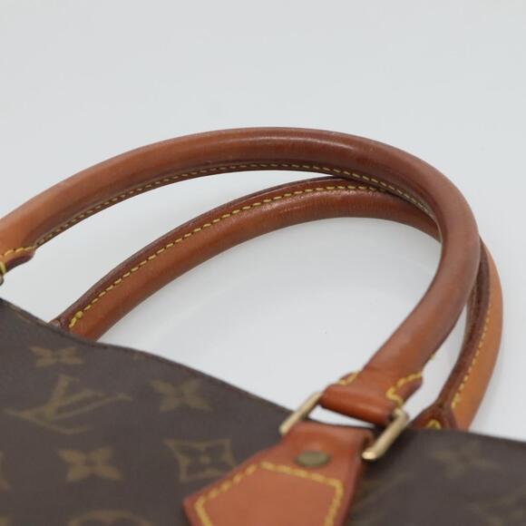 LOUIS VUITTON Monogram Sac Plat Hand Bag M51140 - Picture 8 of 12